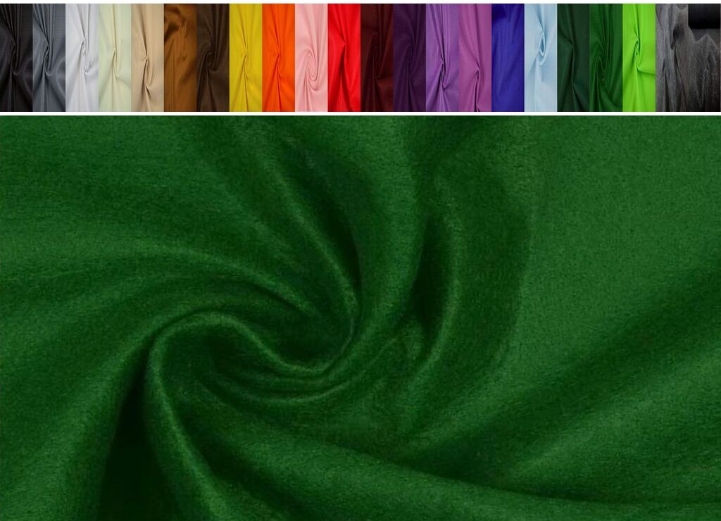 grasgr&uuml;n FILZ STOFF 2MM-180CM BEKLEIDUNG DEKO BASTELN