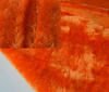 Orange Faux Fur Rabbit Imitation Soft fabric