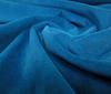 Petrol Cotton Velvet Fabric