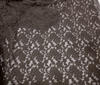 Taupe Bi-Stretch Lace Fabric Floral Pattern