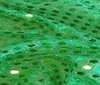 green EXCLUSIV SMALL SEQUINS FABRIC 3mm