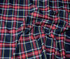 black ORIGINAL SCOTTISH TARTAN FABRIC YARD WARE