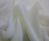 Wool white Chiffon fabric