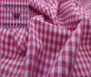 Pink Patchwork Druck Baumwollstoff Vichykaro 5mm Stoff Meterware