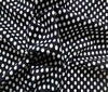 Black Patchwork Cotton Fabric Dots 9mm