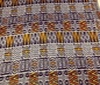 blue ~ yellow Patchwork Afro-Look Cotton Fabric