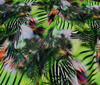 Green-multicolor Retro Look 70 - Palm Garden fabric fluent