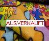 bunt Puzzle Polar Fleece Stoff Antipilling flauschig Meterware