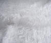 White Mongolian Shaggy Fake Fur fabric