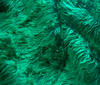 Dark Green Mongolian Shaggy Fake Fur fabric