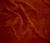 rust Cotton Velvet Fabric