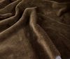 Black Comfortable wellness Fur Fabric