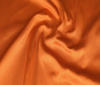 Orange REST 3,2m Feiner Seidenstoff Karo Struktur Stoff Stoffe