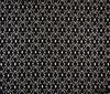 Schwarz Bi-stretch Spitze Stoff Stretchspitze Kreise-Optik