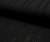 black Cotton lace fabric stripe optic